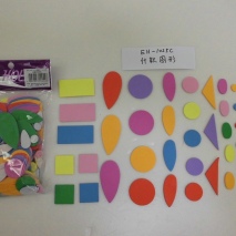 EH-1025C EVA Stickers ( Shapes 130 pcs)