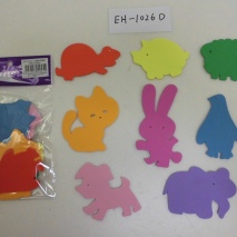 EH-1026D EVA Stickers (Big animal 8 pcs)