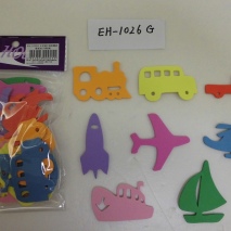 EH-1026G EVA Stickers (Big Vehicles 16 pcs)