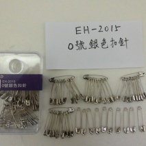 EH-2015 Approx 50 pcs #0 silver pins