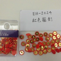 EH-2024  Approx 45 pcs of push pins with red colour