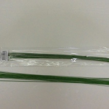 EH-1009A  #24  30 pcs of Foral green wire   50 pack/polybag