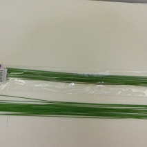 EH-1009D  #18  20 pcs of Foral green wire  50 pack/polybag