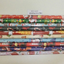 EH-2035   Roll-typed  Wrapping Paper (Christmas Designs  75cmX51cm)    100 PCS/BOX