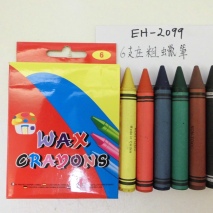 EH-2099    6 PCS  THICK  CRAYONS     24 SETS/BOX