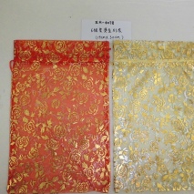 EH-4078      6 pcs Hot-Stamping gauze bag      (19cmX30cm)