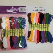 EH-1101B       Embroidery  thread  (dark colors)